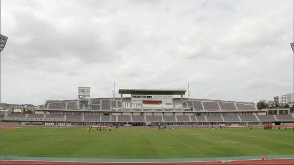 Jリーグ規格のスタジアム完成
