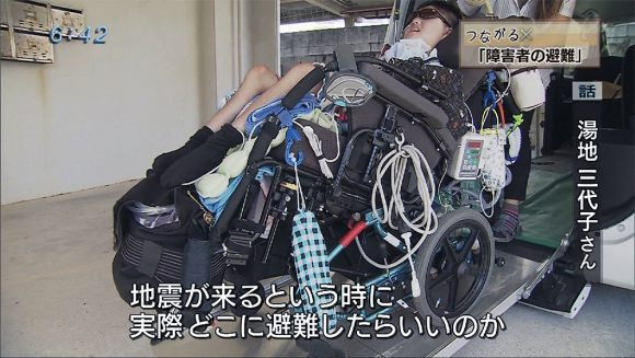 つながる × 防災の日 障害者の避難を考える