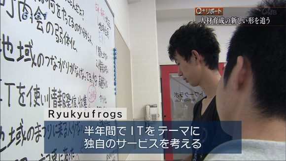 Q+リポート 夢を語り行動する若者達の半年間