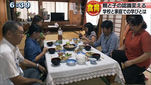 取り戻せ 長寿県 学校と家庭で“食”を考える