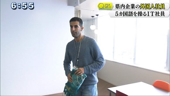Qプラスリポート 県内企業の外国人採用(2)