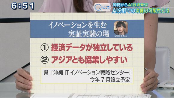 Qビズ 人工知能が美肌診断!? 沖縄からAI技術発信