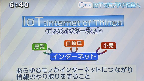 Qビズ IoTで生産量が1.5倍に!