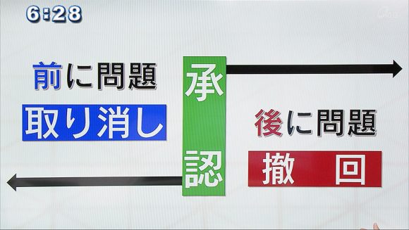 辺野古 県が承認撤回