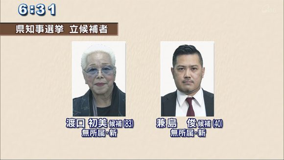 県知事選 候補者はどんな人?