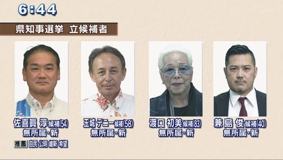 沖縄の選択(5)知事選 記者解説