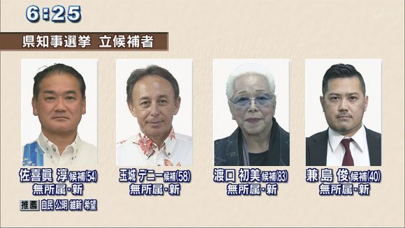 嵐の中の激戦 雨に濡れながら訴え