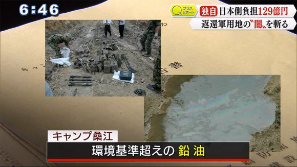 原状回復約129億円 深刻な土壌汚染 地位協定の闇