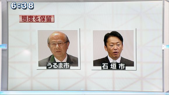 県民投票 うるま市議会予算否決