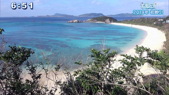 楽園の海 2019年初潜り