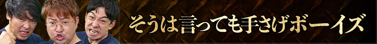 そうは言っても手さげボーイズ