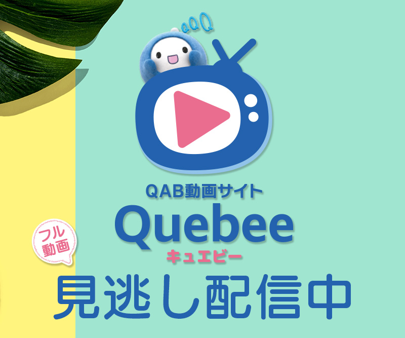 Quebee 見逃し配信中