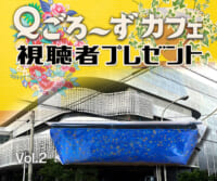 Ｑごろ〜ずカフェ「ペンケース」視聴者プレゼント