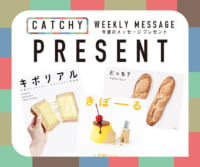 CATCHY 2月第3週メッセージプレゼント