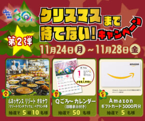 クリスマスまで待てない！キャンペーン