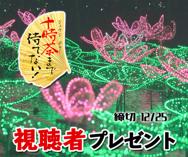 十時茶まで待てない！「ひかりの散歩道」視聴者プレゼント