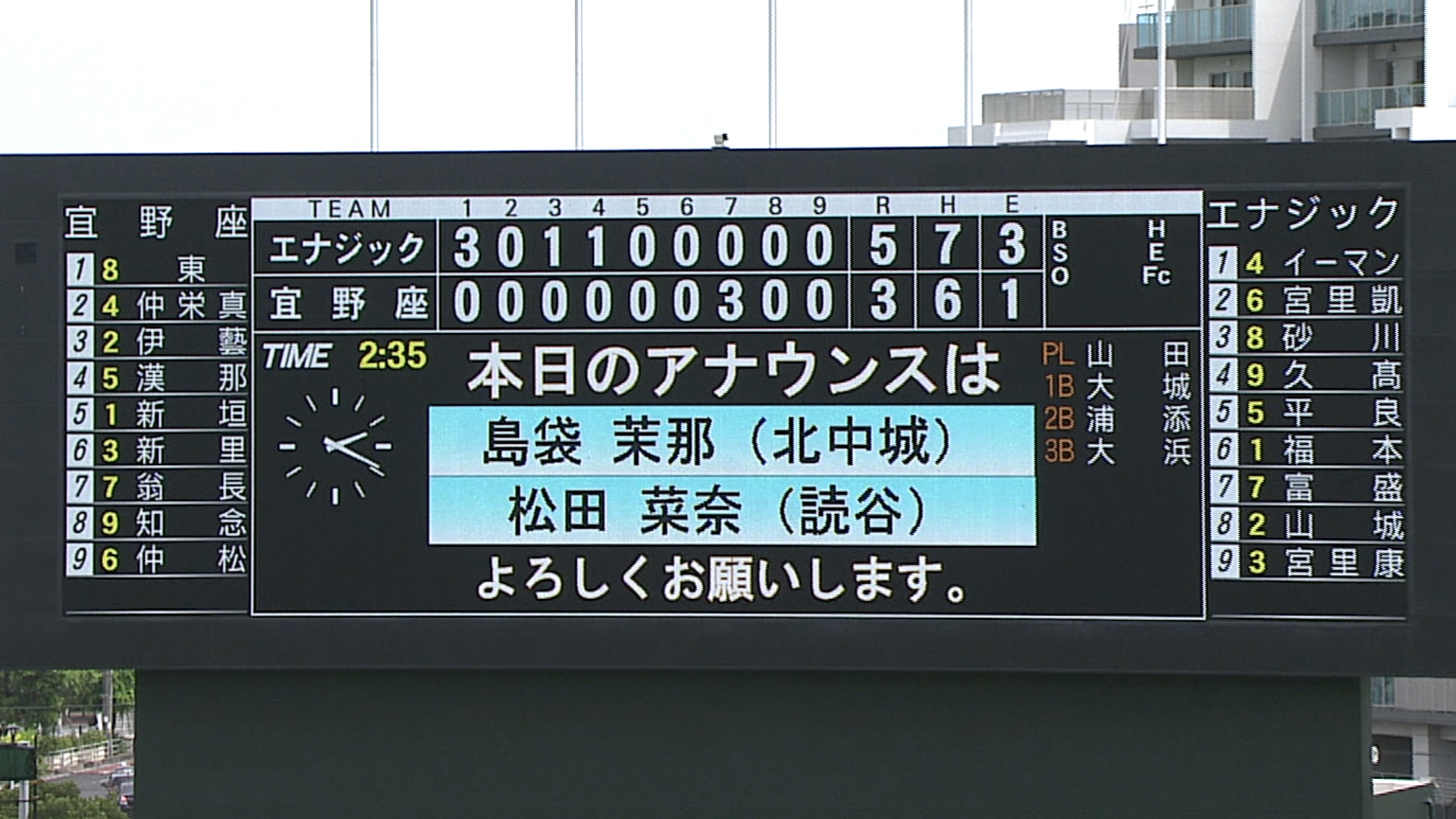 エナジック 5 – 3 宜野座