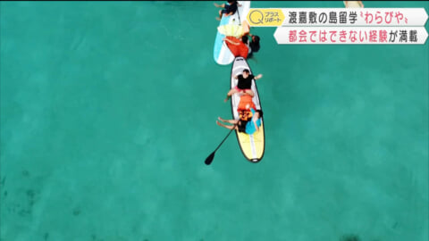渡嘉敷島留学「わらびや」の夏