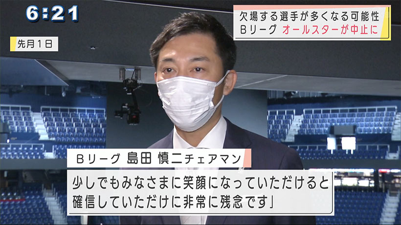 Ｂリーグ・オールスターが中止