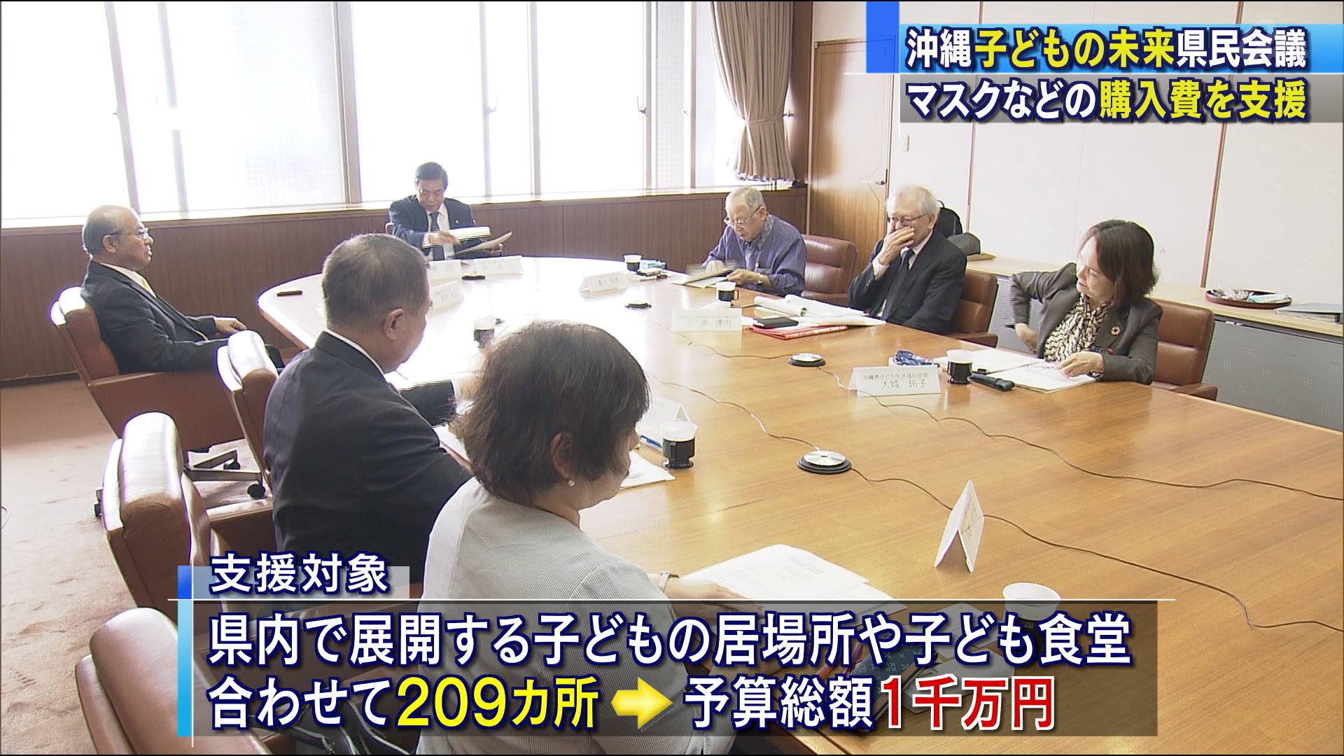 子どもの未来県民会議が追加緊急支援に約１０００万