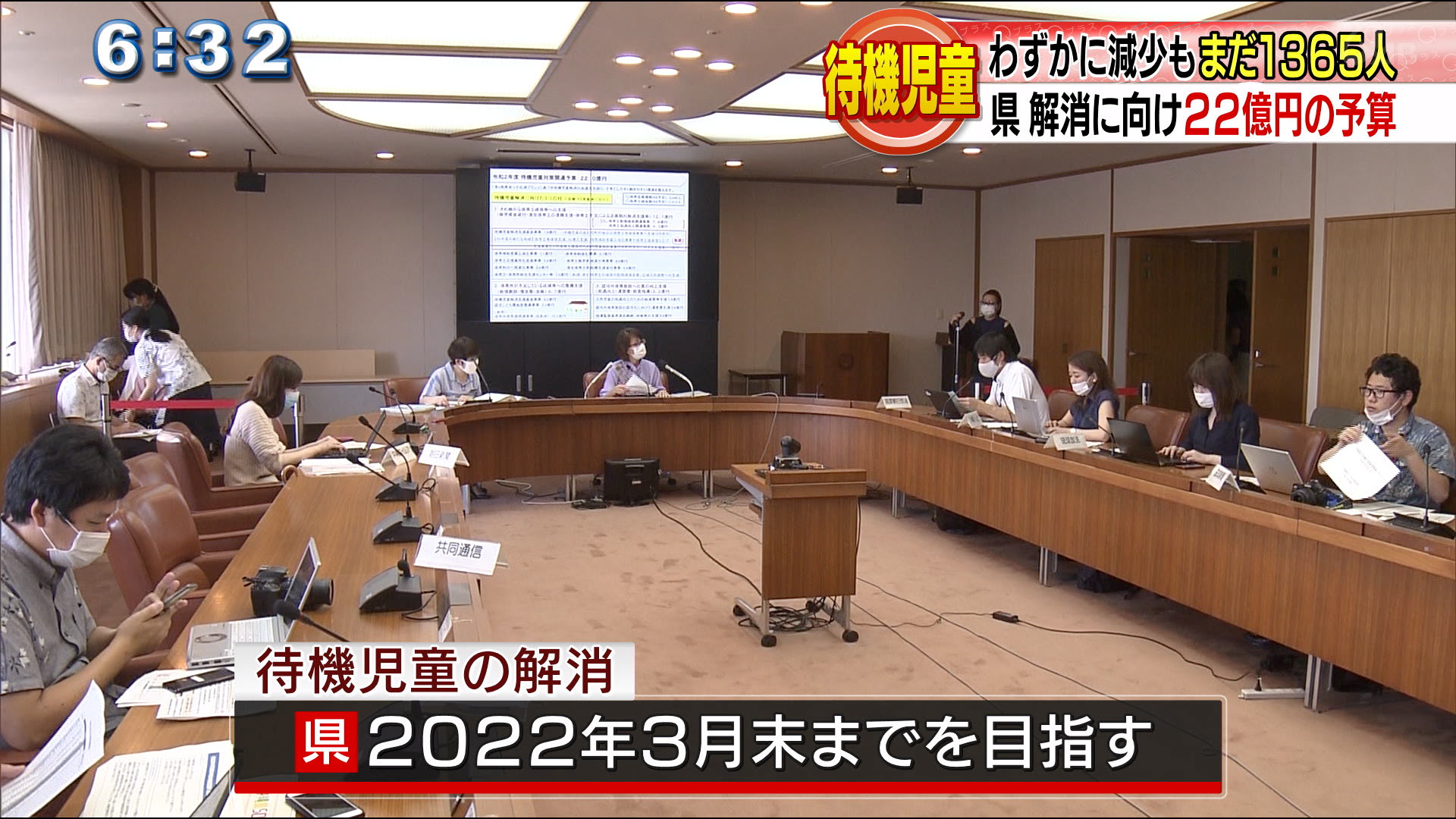 待機児童減少も　依然として１３００人超が待機