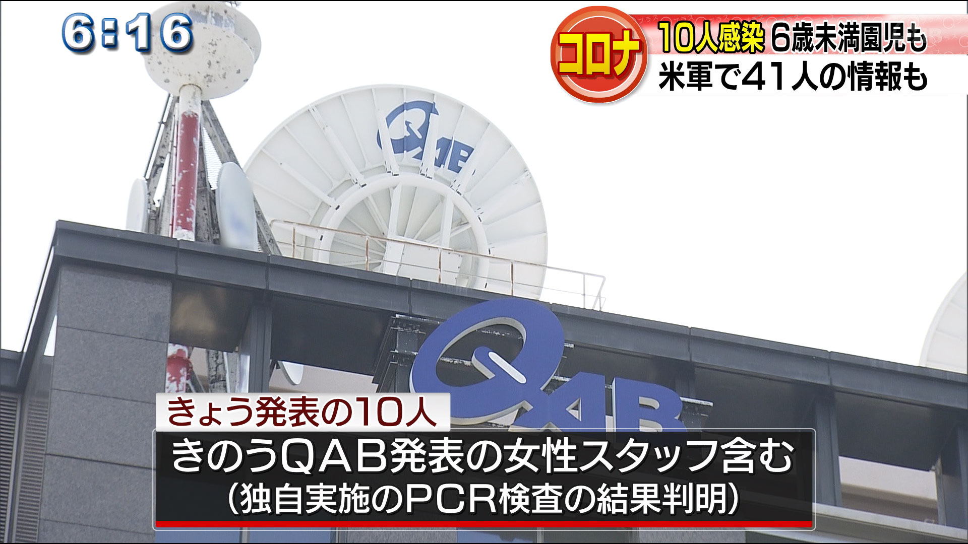 新型コロナ県内で感染１０人