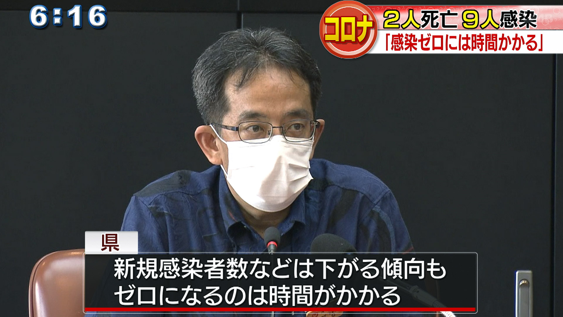 新型コロナ2人死亡 新たに9人感染