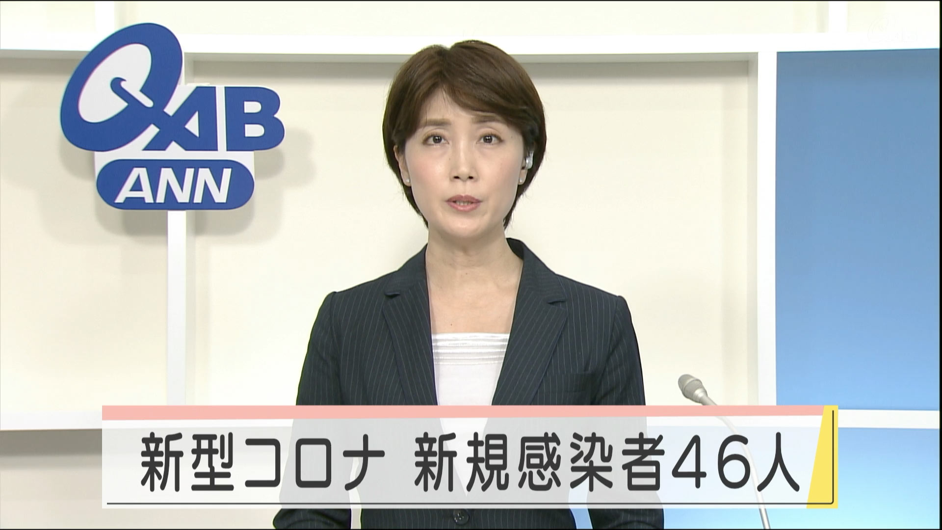 新たにコロナ感染者４６人