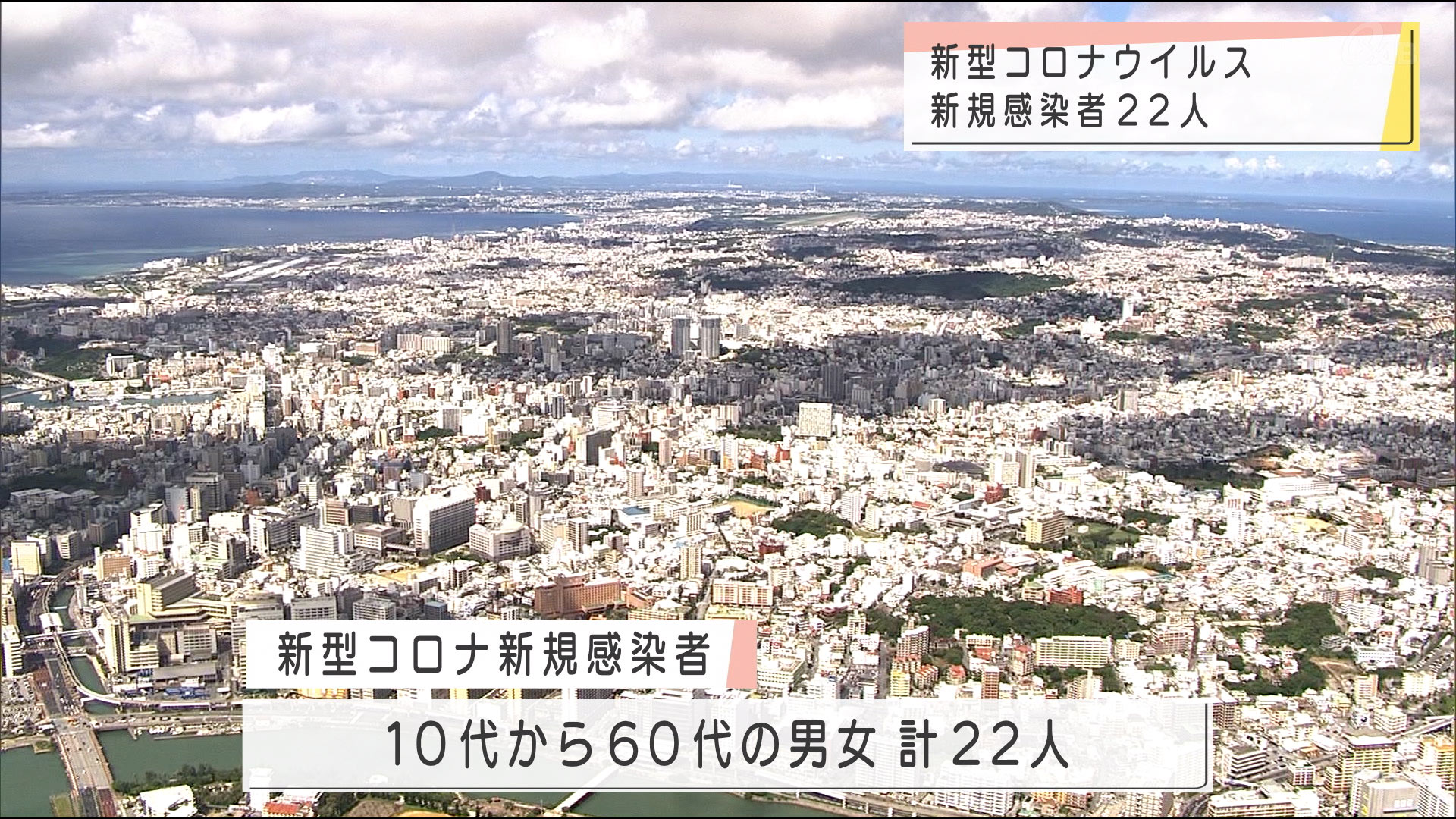 ２２人が新型コロナに感染　新たなクラスターも