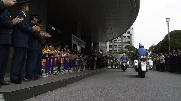 春の交通安全運動出発式