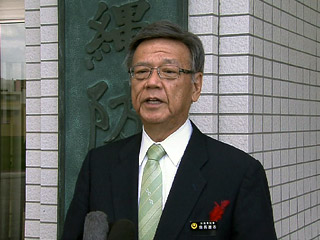 知事 沖縄防衛局に辺野古断念求める