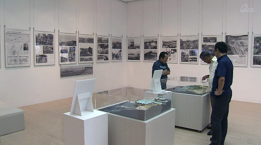 リン鉱石採掘の歴史 北大東景観展