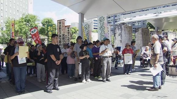 障害者への配慮と理解を求めて街頭活動