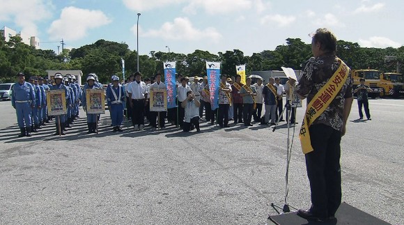 秋の交通安全運動開始式　