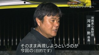 Q+リポート 事故死した母ガメの子を放流