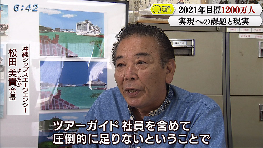 Qプラスリポート 沖縄観光1200万人目標の課題