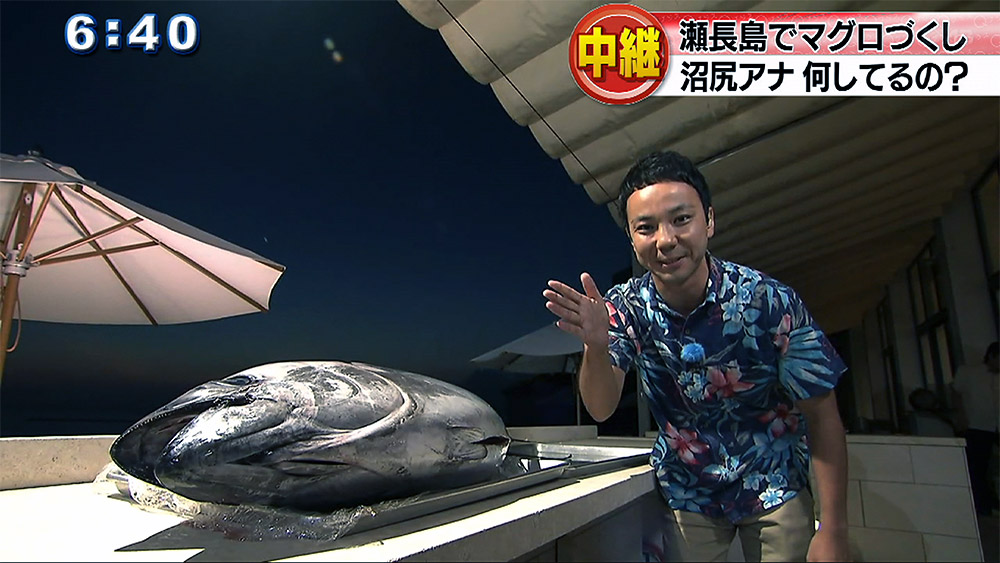 中継 豊見城瀬長島 マグロをまるごと味わう