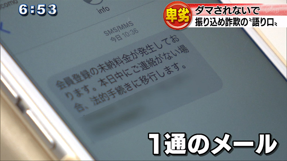 Qプラスリポート ダマされないで 振り込め詐欺犯の“語り口”