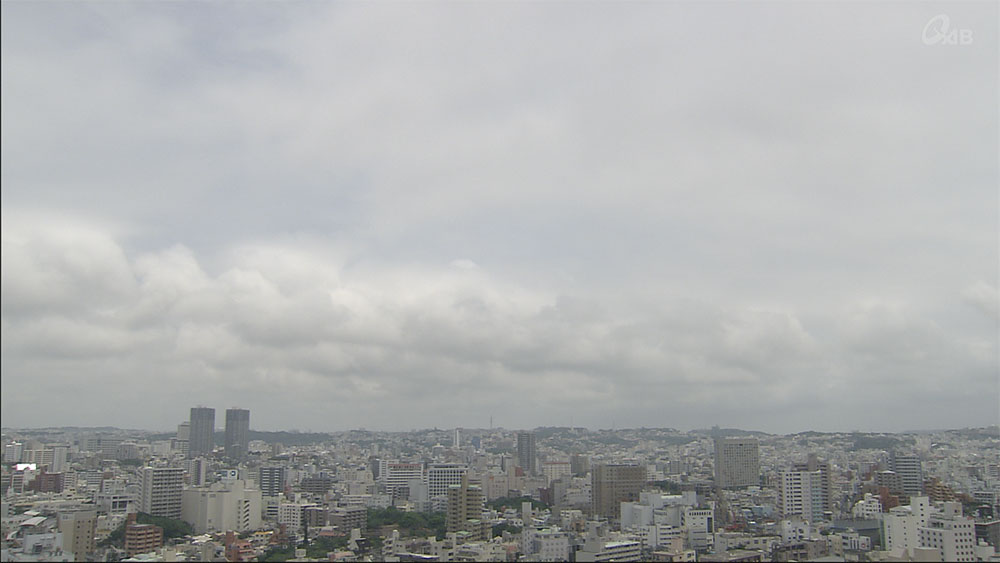 沖縄本島地方９日ぶりのまとまった雨