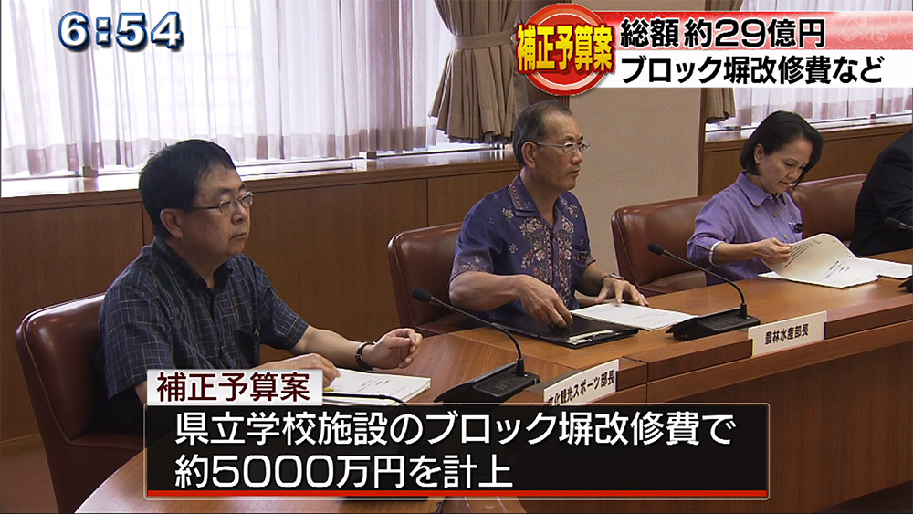 10月県議会 約29億円の補正予算案