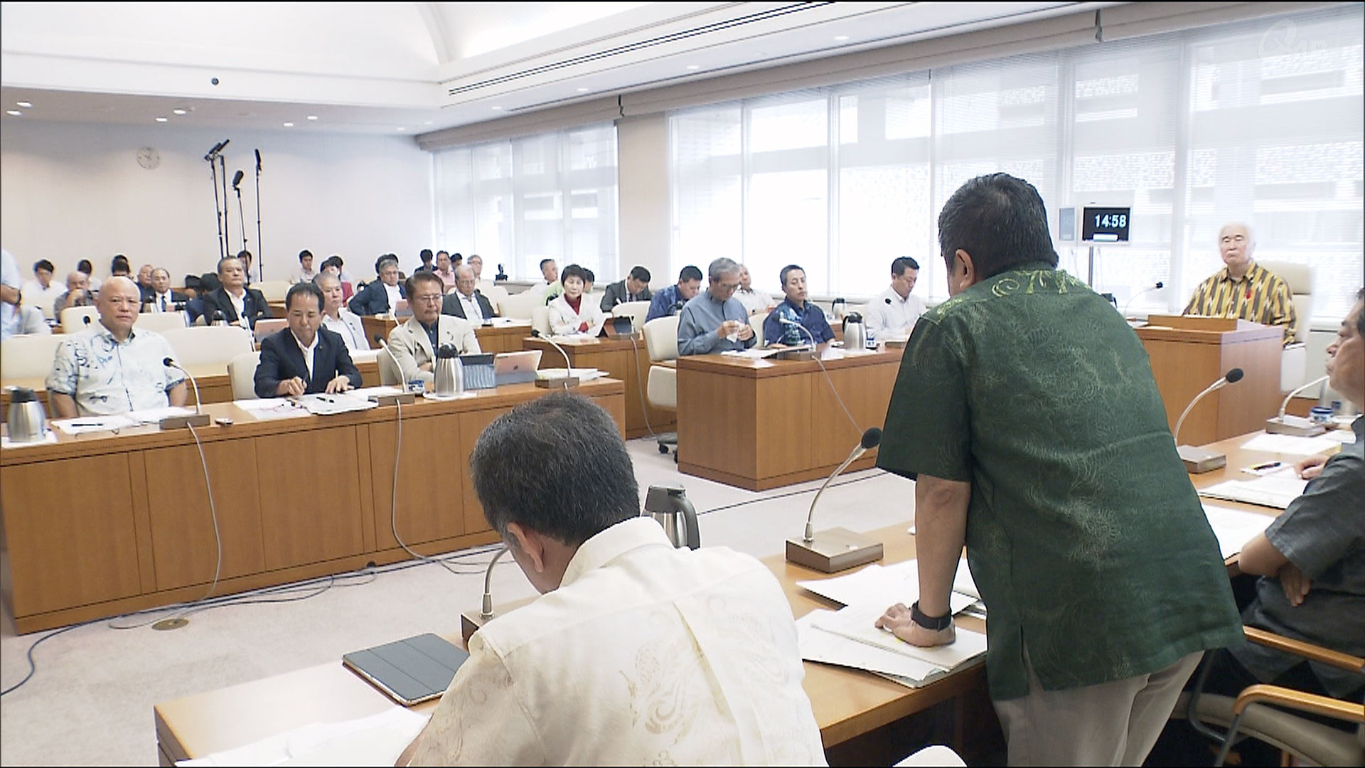 里城火災で説明会