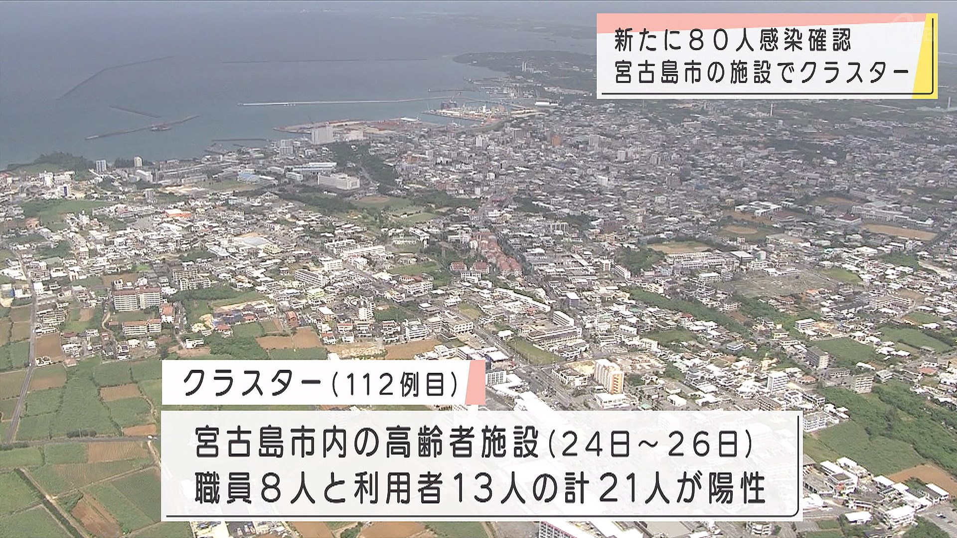 新型コロナ新たに80人感染確認