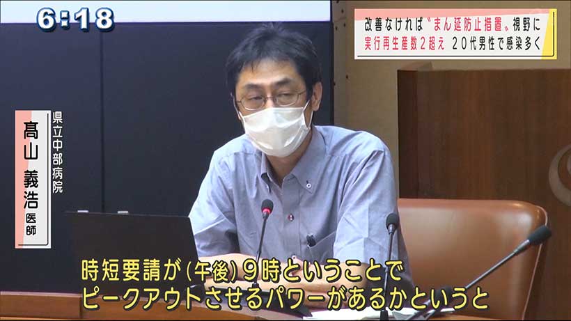 コロナ専門家会議「まん延防止措置」視野に