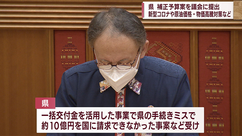 沖縄県議会6月議会が開会 約226億円の補正予算案