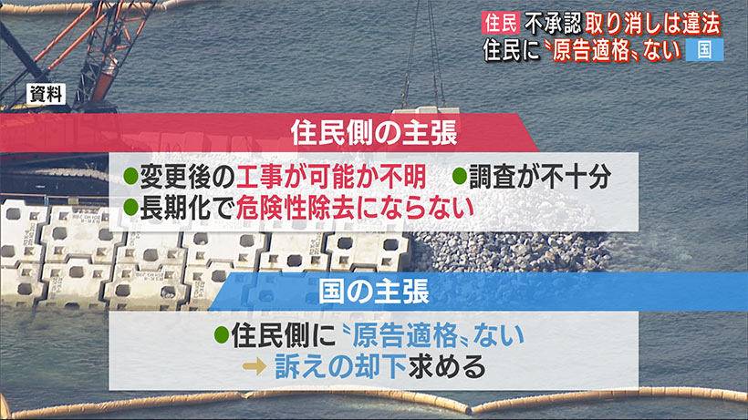 辺野古住民たちが「設計変更」めぐる国の姿勢を質す裁判が始まる