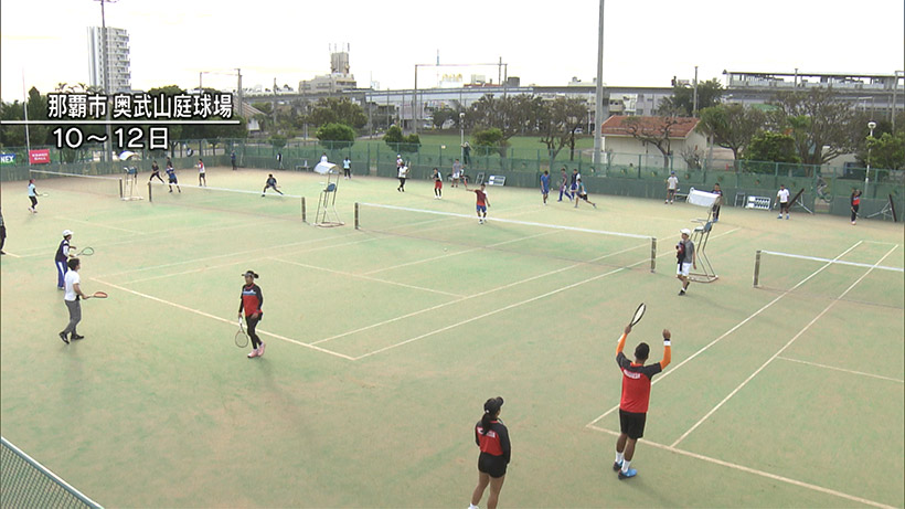 沖縄でソフトテニス国際大会開催