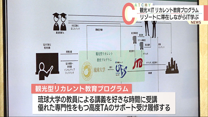 観光×ＩＴ　リカレント教育プログラム実施へ