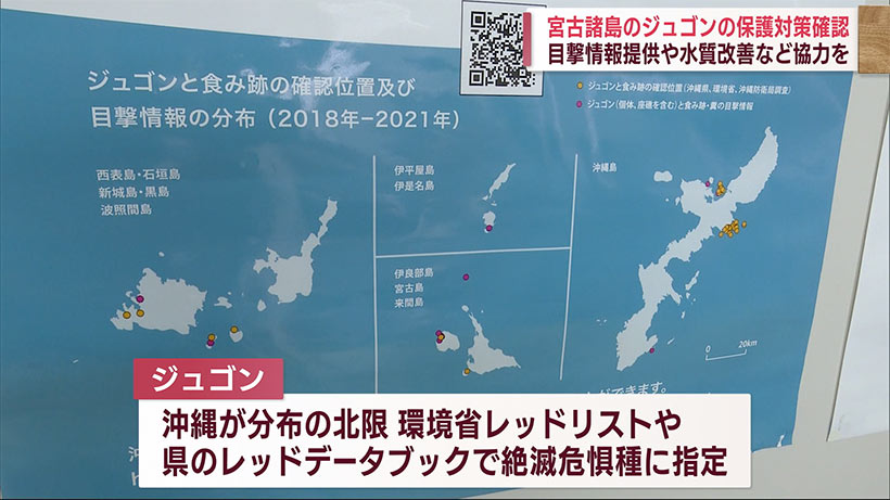 宮古島市でジュゴン保護連絡会議を開催