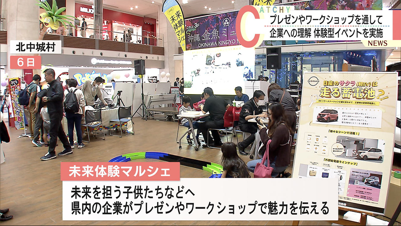 県民に企業を知ってもらうイベント　未来体験マルシェ