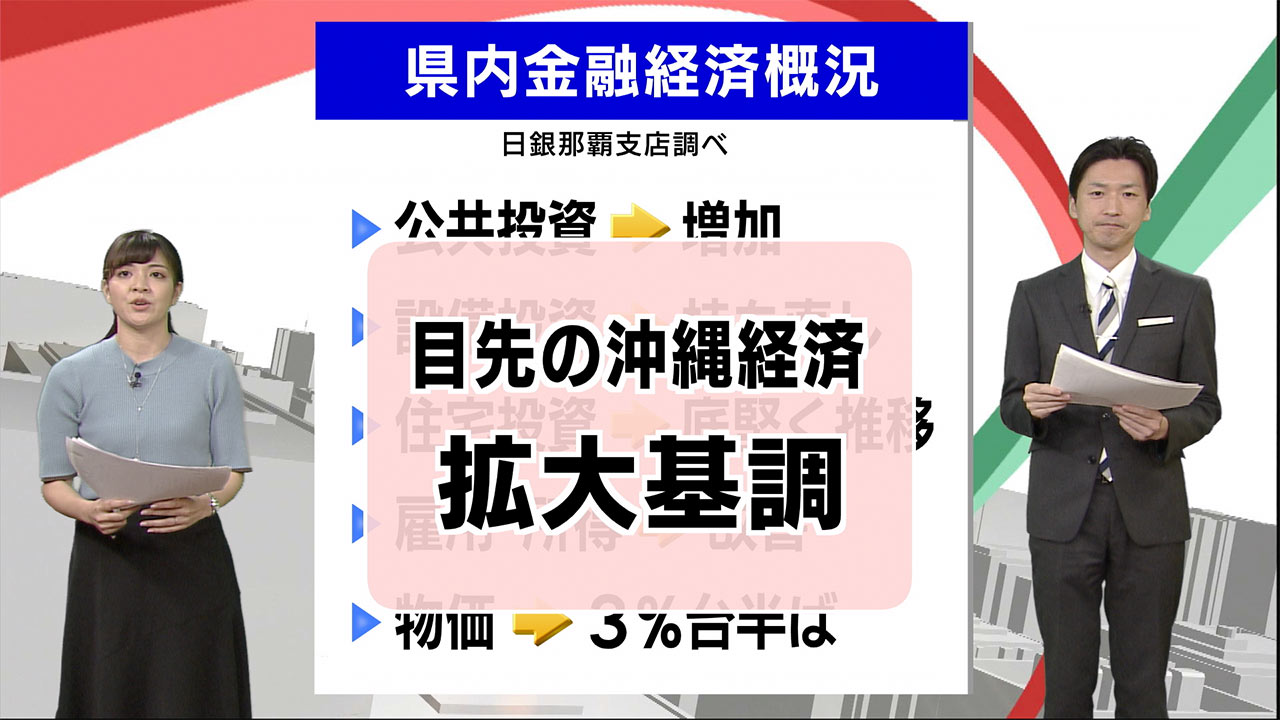 日銀まとめ　県内景気は拡大基調／ビジネスキャッチー